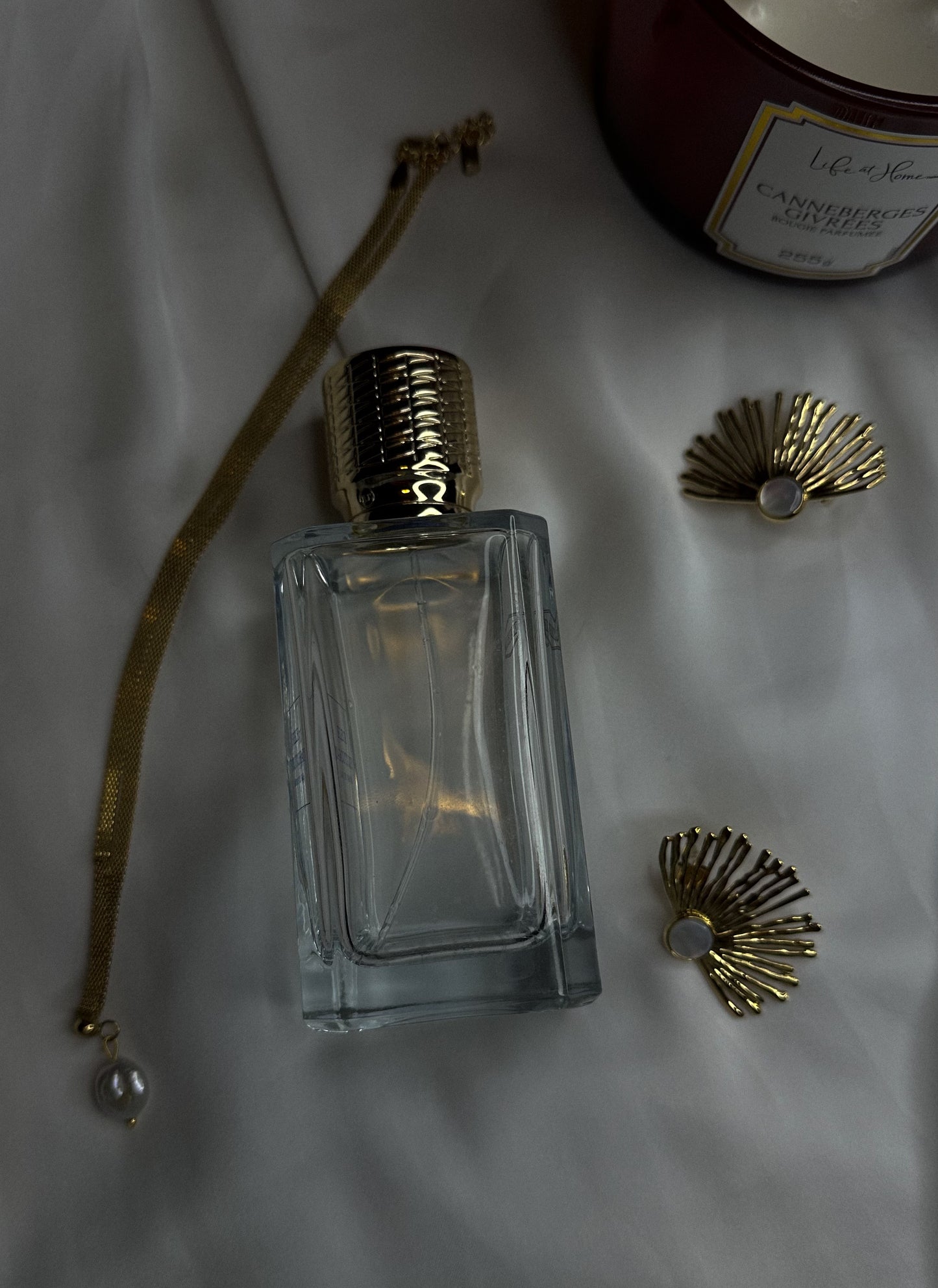 Golden Wave Shell Studs