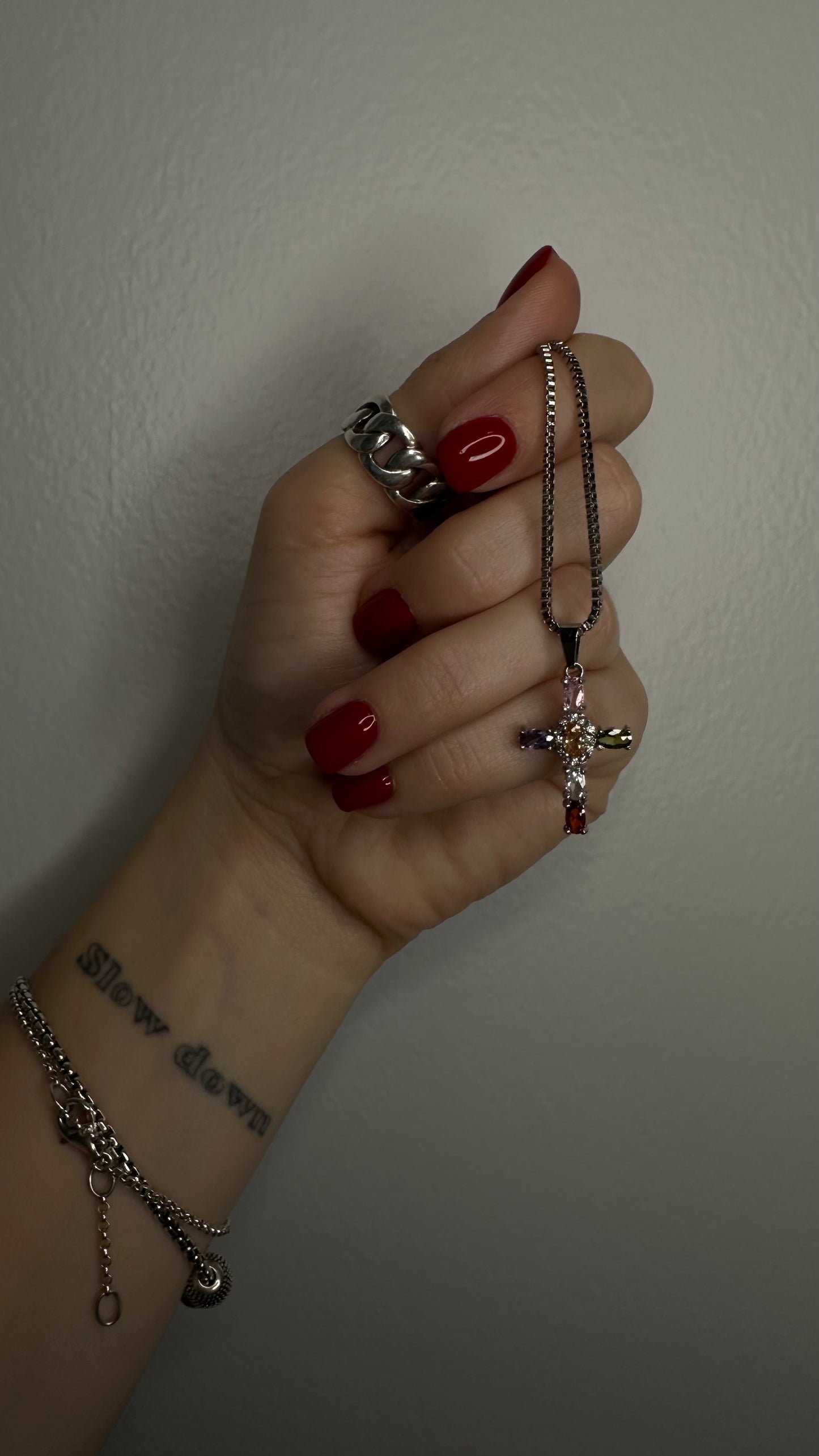 Elegant Cross Necklace